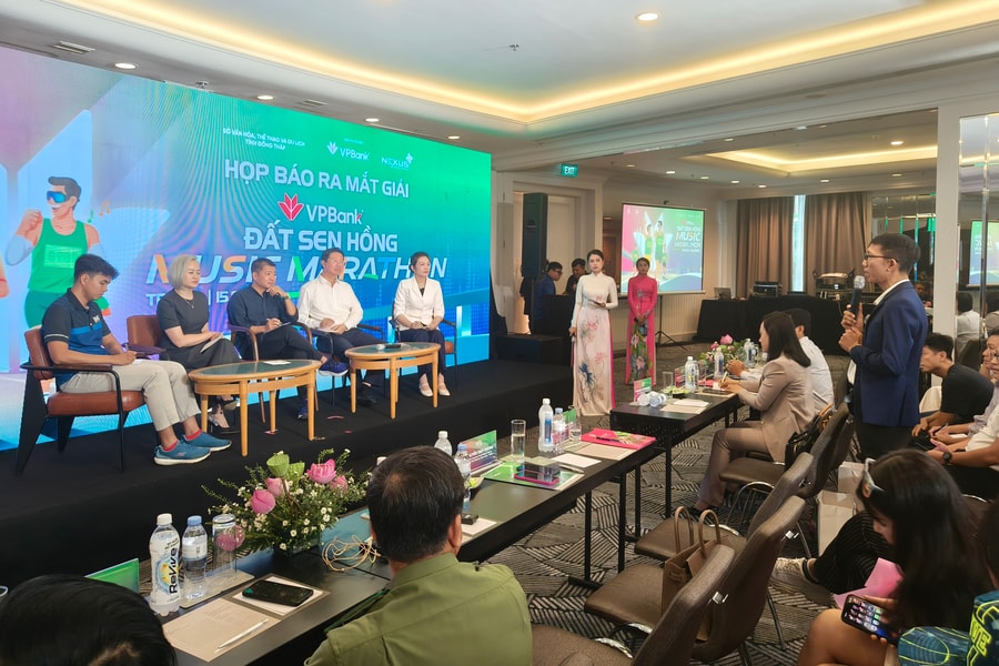 Giải chạy VPBank Đất Sen Hồng Music Marathon 2025: Lan tỏa thịnh vượng và nâng tầm du lịch Đồng Tháp