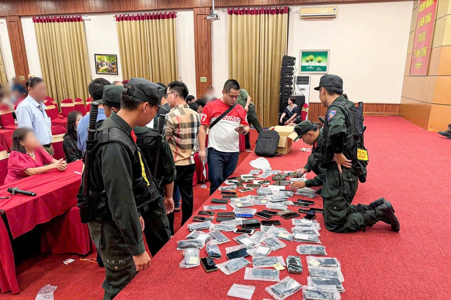 Bắt gọn ổ nhóm lừa đảo đầu tư tiền ảo TCIS