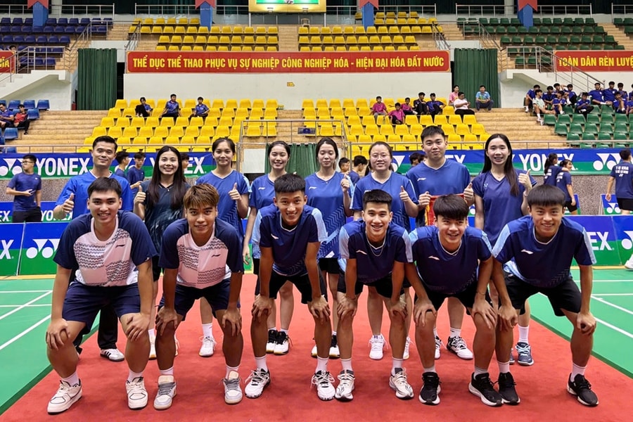 Giải vô địch Cầu lông cá nhân quốc gia năm 2025: Đoàn Bắc Ninh xuất sắc xếp Nhất toàn đoàn