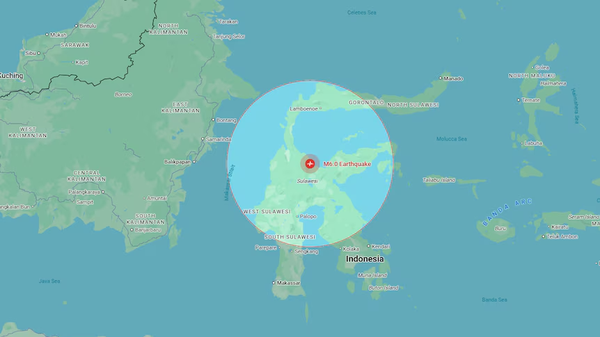 Video động đất mạnh ở Indonesia, hàng chục người bị thương