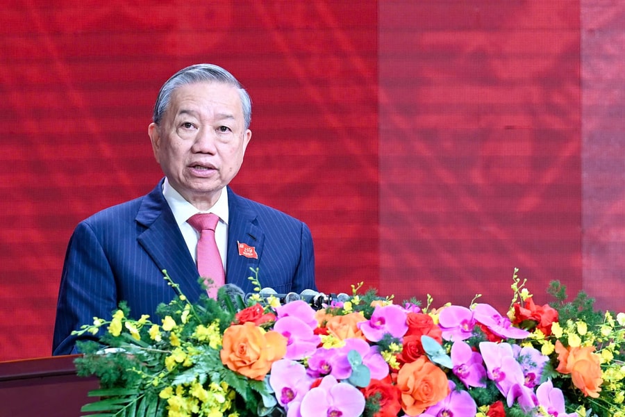 Diễn văn của Tổng Bí thư Tô Lâm tại Lễ kỷ niệm 80 năm Ngày truyền thống Công an nhân dân và 20 năm Ngày hội toàn dân bảo vệ an ninh Tổ quốc