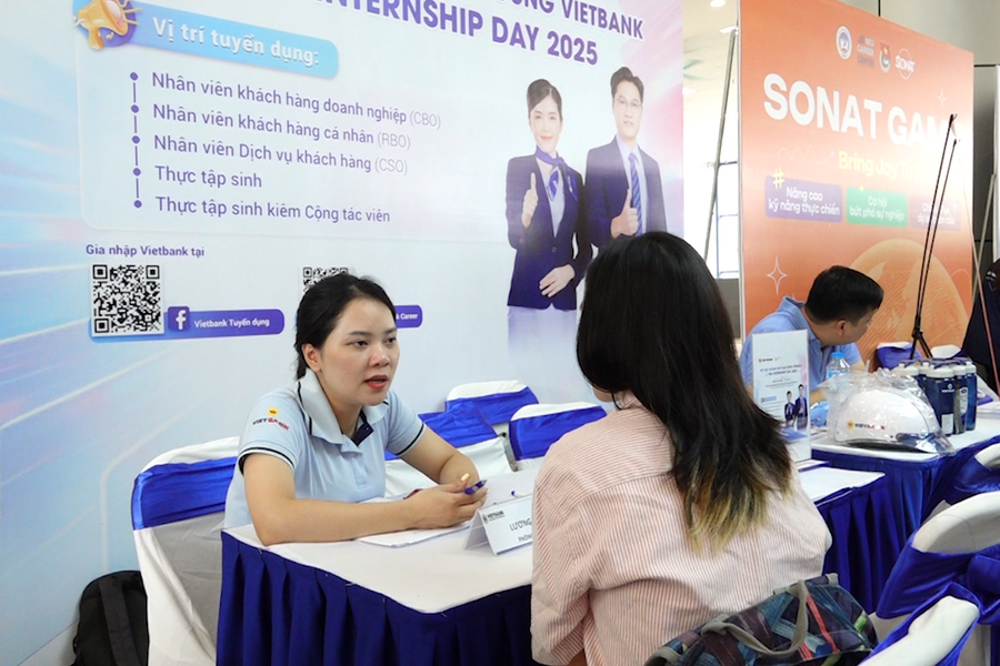 Ngày hội Thực tập sinh 2025: Mở rộng cơ hội cho nguồn nhân lực trẻ