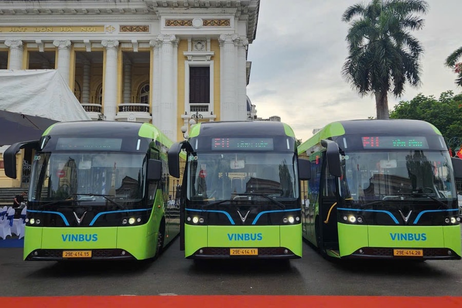 Tổ chức thí điểm tuyến xe buýt điện phục vụ người dân tham quan Lăng Bác, Bờ Hồ và các điểm du lịch khu vực Hoàn Kiếm, Ba Đình