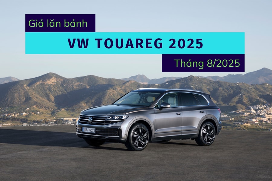 Bảng giá lăn bánh VW Touareg 2025 mới nhất