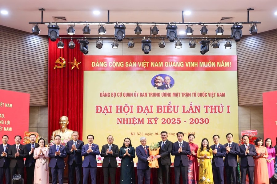 Đồng chí Đỗ Văn Chiến được chỉ định giữ chức Bí thư Đảng ủy Cơ quan UBTƯ MTTQ Việt Nam nhiệm kỳ 2025-2030