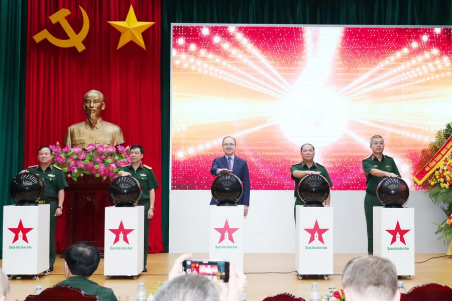 Báo Quân đội nhân dân mở rộng thông tin đối ngoại với bản điện tử tiếng Nga