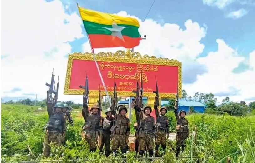 Myanmar giành lại thị trấn chiến lược từ tay quân nổi dậy sau 2 năm