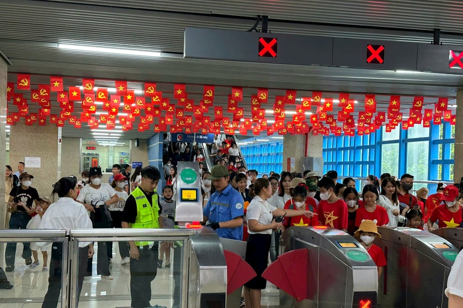 Hà Nội miễn phí vé xe buýt và đường sắt đô thị dịp kỷ niệm 80 năm Quốc khánh