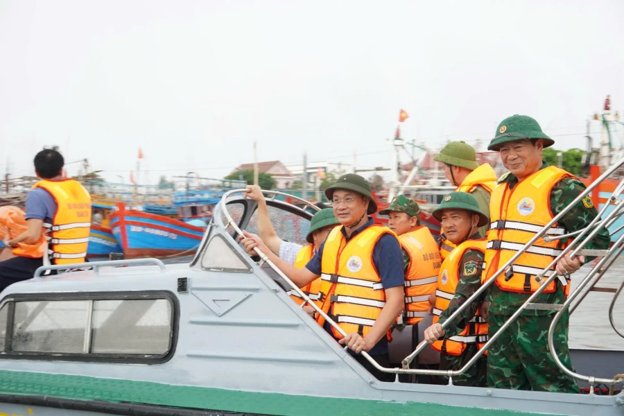 Quảng Trị: Ứng trực 24/24h, chủ động ứng phó bão số 5