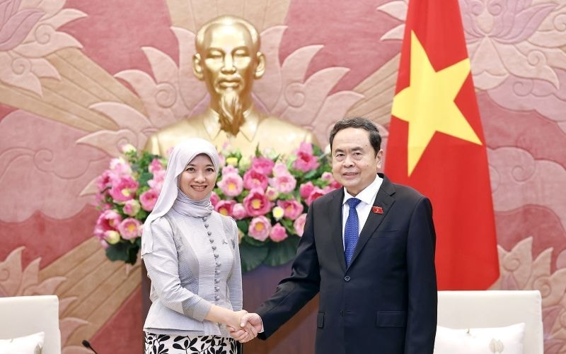 Chủ tịch Quốc hội Trần Thanh Mẫn tiếp Tổng Thư ký AIPA