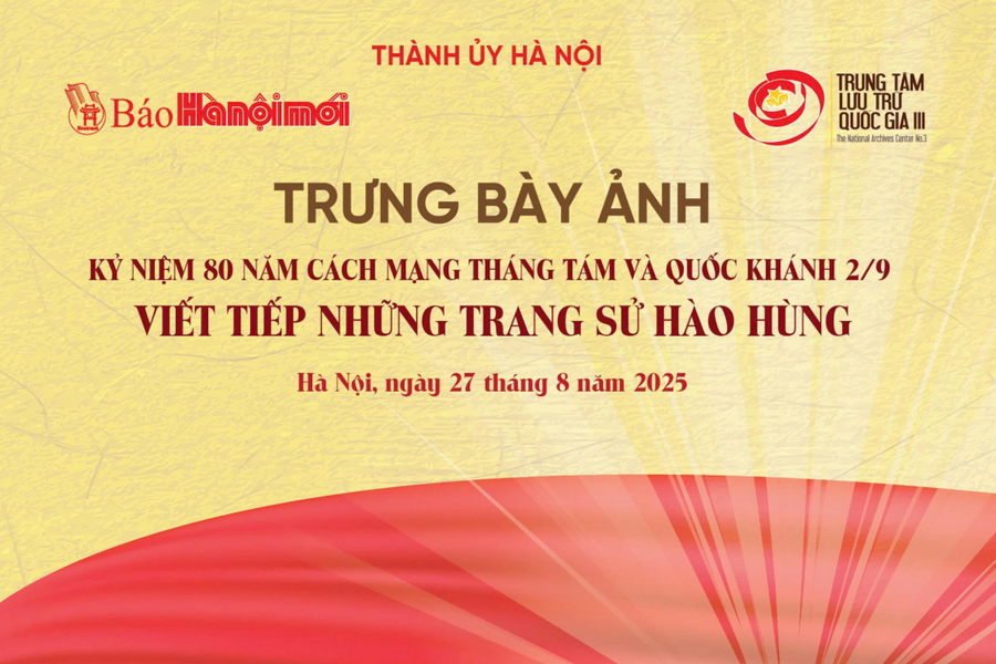 Báo Hànộimới trưng bày ảnh chủ đề 'Viết tiếp những trang sử hào hùng': Điểm check-in ấn tượng dịp Quốc khánh