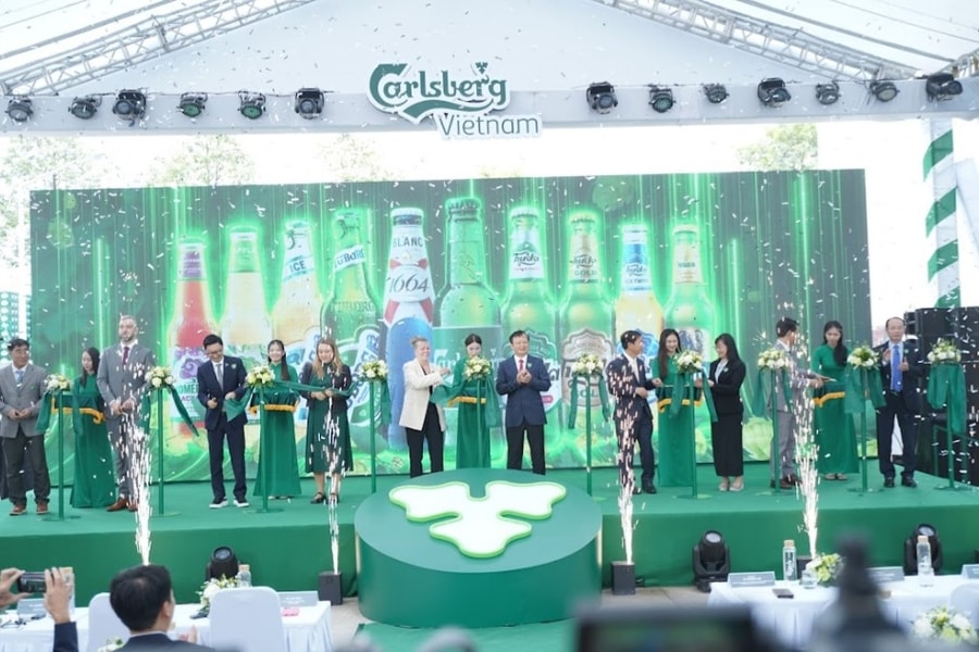 Huế: Khánh thành dự án mở rộng nhà máy bia Phú Bài