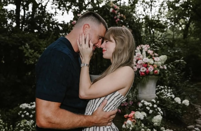 Taylor Swift và Travis Kelce đính hôn trong 'khu vườn tình yêu'