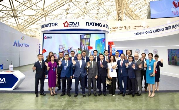 Bảo hiểm PVI tại triển lãm 80 năm cùng đất nước viết lên thành tựu