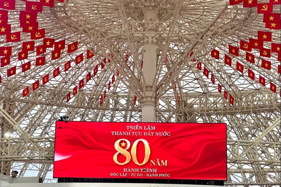 Sáng nay (28/8), khai mạc Triển lãm thành tựu đất nước 80 năm hành trình Độc lập - Tự do - Hạnh phúc