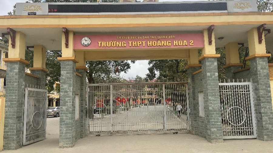 Thanh Hóa: Công an vào cuộc vụ học sinh đánh nhau tại trường THPT Hoằng Hóa 2