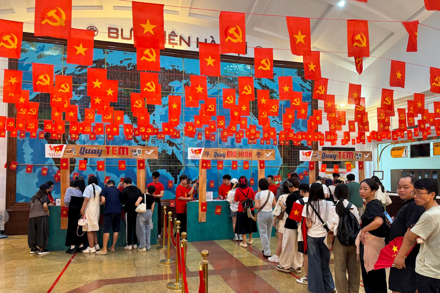 Tổng công ty Bưu điện Việt Nam tổ chức sự kiện 'Hành trình tự hào - Gửi cả niềm tin'