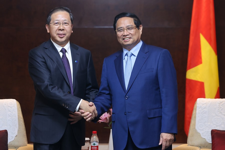 Thủ tướng Phạm Minh Chính tiếp lãnh đạo các tập đoàn hàng đầu Trung Quốc, thúc đẩy đầu tư tại Việt Nam