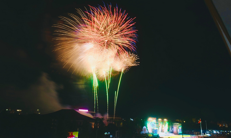 Bắc Ninh bắn hơn 2.000 quả pháo hoa mừng Quốc khánh 2/9