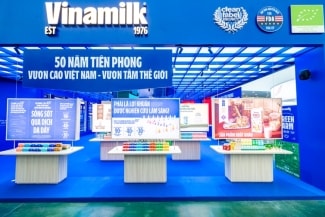 Vinamilk tạo điểm nhấn tại triển lãm thành tựu đất nước 80 năm