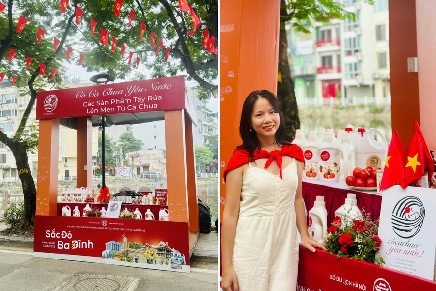 Tuyến phố Trúc Bạch - điểm 'check-in' khó bỏ lỡ trong dịp Tết Độc lập 2025