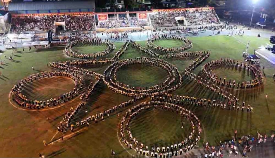 Lai Châu: Ấn tượng màn đại xòe trong ngày Tết Độc lập 2025