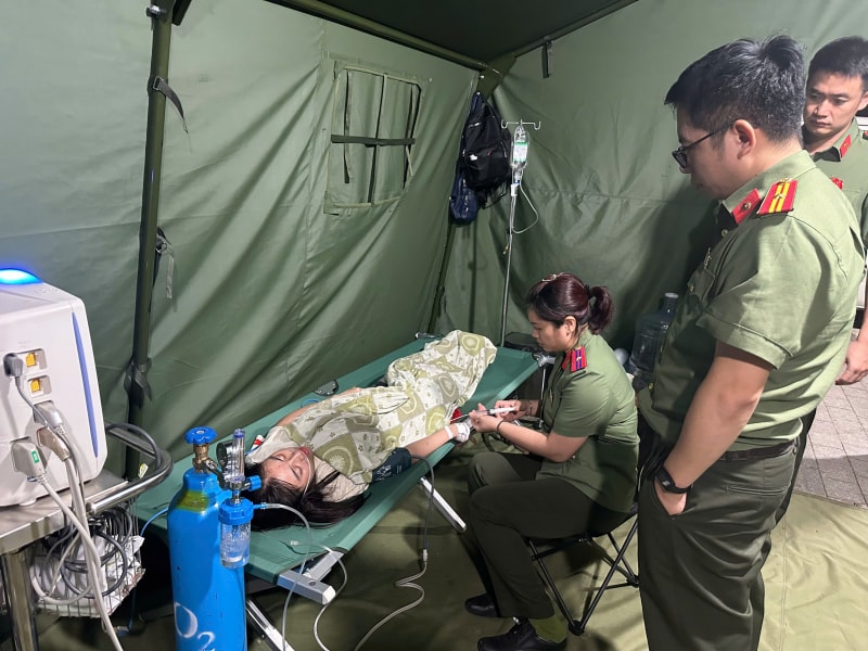 Hơn 1.300 trường hợp cần hỗ trợ y tế đã được xử trí trong đại lễ A80