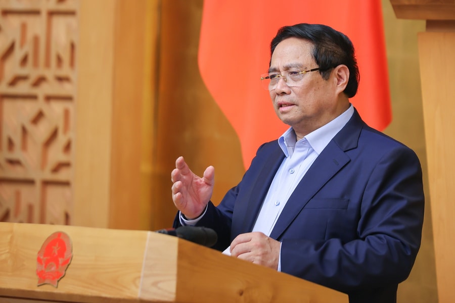 Thủ tướng Phạm Minh Chính: Thanh tra các ngân hàng chỉ huy động mà không cho vay hoặc cho vay ít