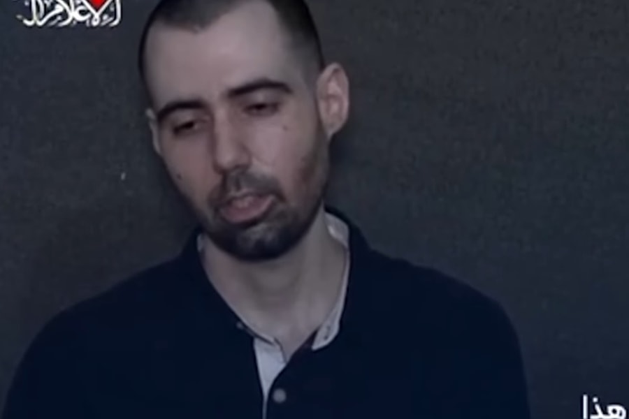 Hamas công bố video con tin, Israel đánh sập nhà cao tầng ở Thành phố Gaza