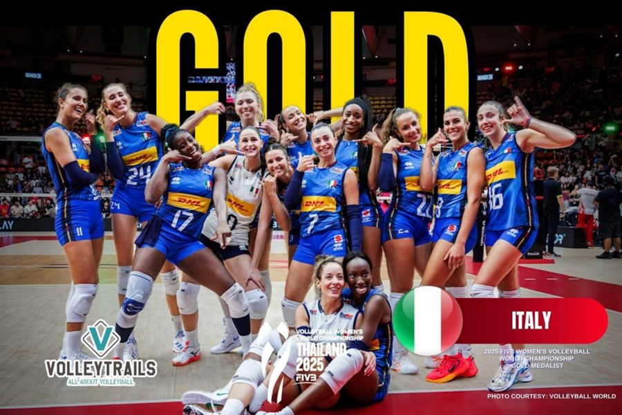 Đánh bại Thổ Nhĩ Kỳ, Italia vô địch giải bóng chuyền thế giới 2025