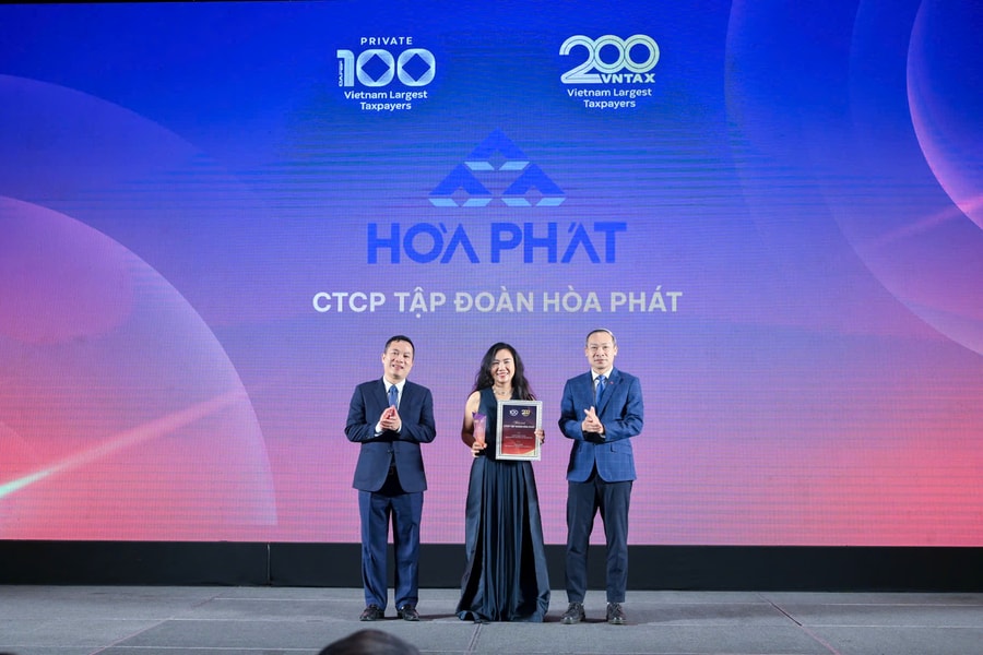Hòa Phát là một trong 4 doanh nghiệp tư nhân nộp ngân sách lớn nhất Việt Nam