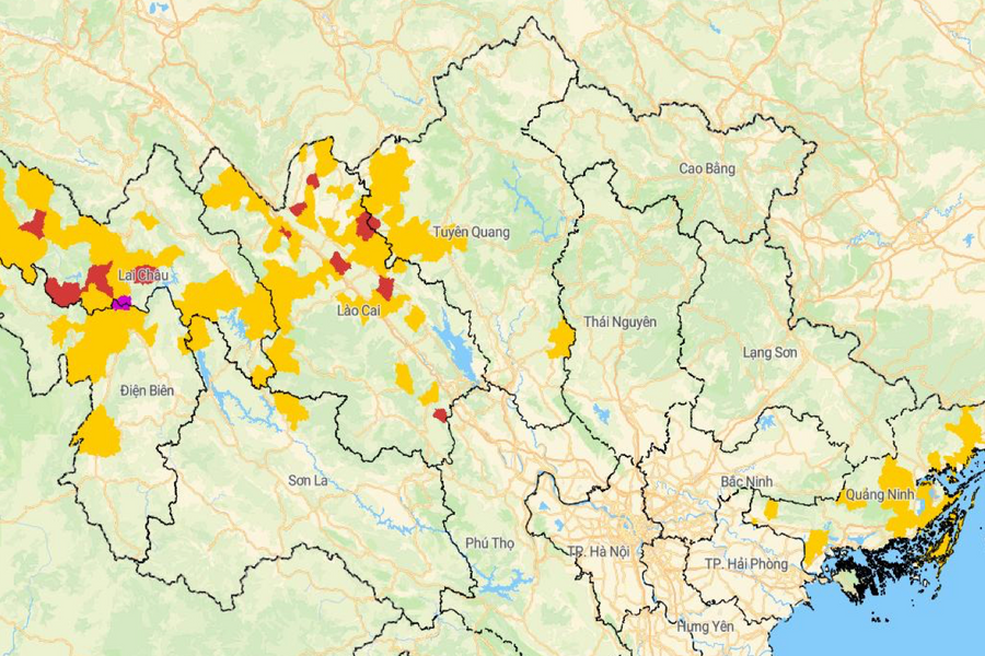 Cảnh báo khẩn: Sáu tỉnh miền núi phía Bắc đối mặt nguy cơ lũ quét