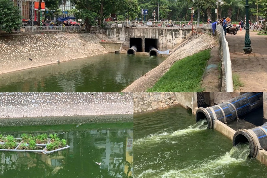 Bổ cập nước Hồ Tây: Sức sống mới cho sông Tô Lịch