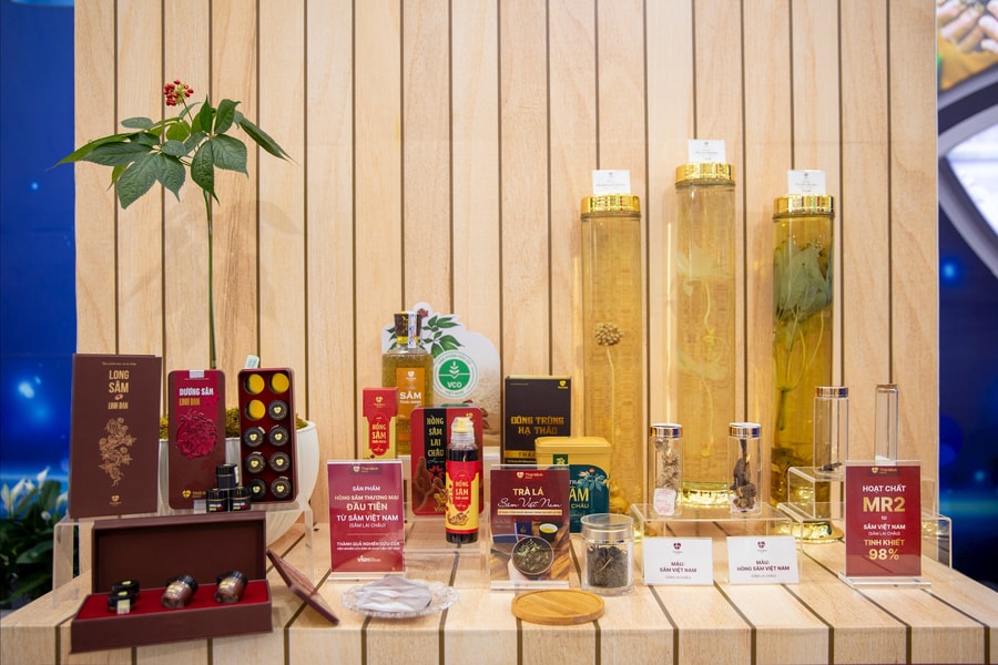 Hồng sâm Việt Nam Thái Minh ghi dấu ấn tại Triển lãm Thành tựu Đất nước 2025