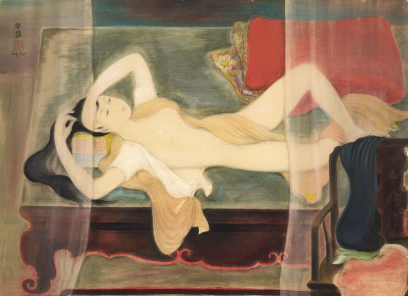 3 tác phẩm hội họa Việt vượt mốc triệu euro trong phiên đấu giá quốc tế