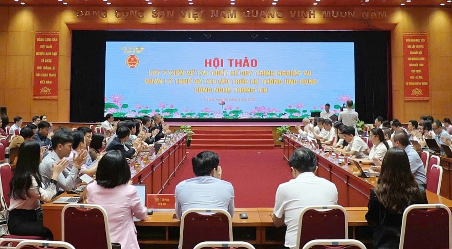 Tái thiết kế quản lý thuế theo hướng số hóa, hiện đại và minh bạch