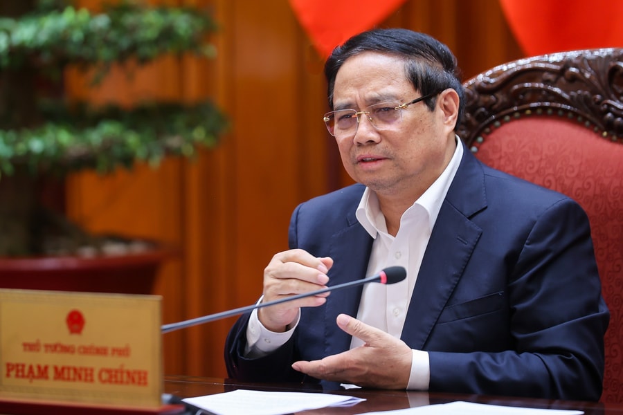 Thủ tướng Phạm Minh Chính: Kiểm tra, giám sát để dòng tiền đi đúng hướng vào sản xuất, kinh doanh