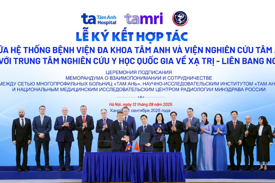 BVĐK Tâm Anh hợp tác với Trung tâm ung thư hàng đầu của Nga về công nghệ mới chẩn đoán, điều trị ung thư