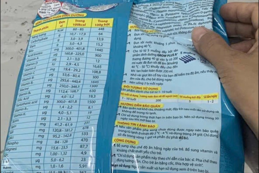 Phụ huynh bức xúc vì sữa học đường thiếu minh bạch, nhiều chỉ số dinh dưỡng tụt dưới 70%