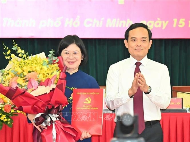 Đồng chí Văn Thị Bạch Tuyết được chỉ định giữ chức Phó Bí thư Thành ủy TP Hồ Chí Minh