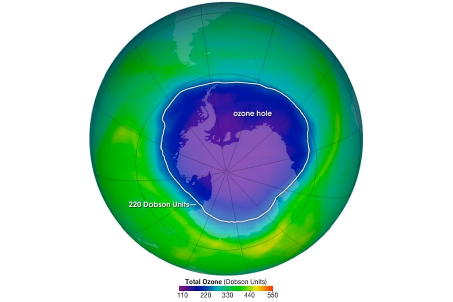 Thế giới đón tin vui khi lỗ hổng tầng ozone đang nhỏ lại