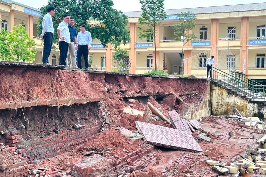 Hà Nội công bố tình huống khẩn cấp về thiên tai tại xã Ba Vì