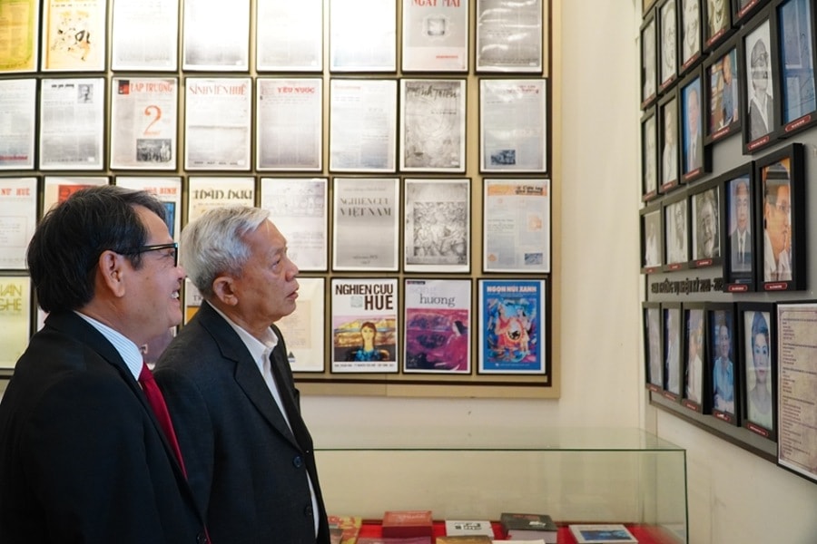 TP Huế ra mắt không gian lưu niệm Văn học nghệ thuật