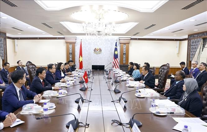 Tiếp tục tăng cường quan hệ hợp tác giữa hai cơ quan lập pháp Việt Nam - Malaysia