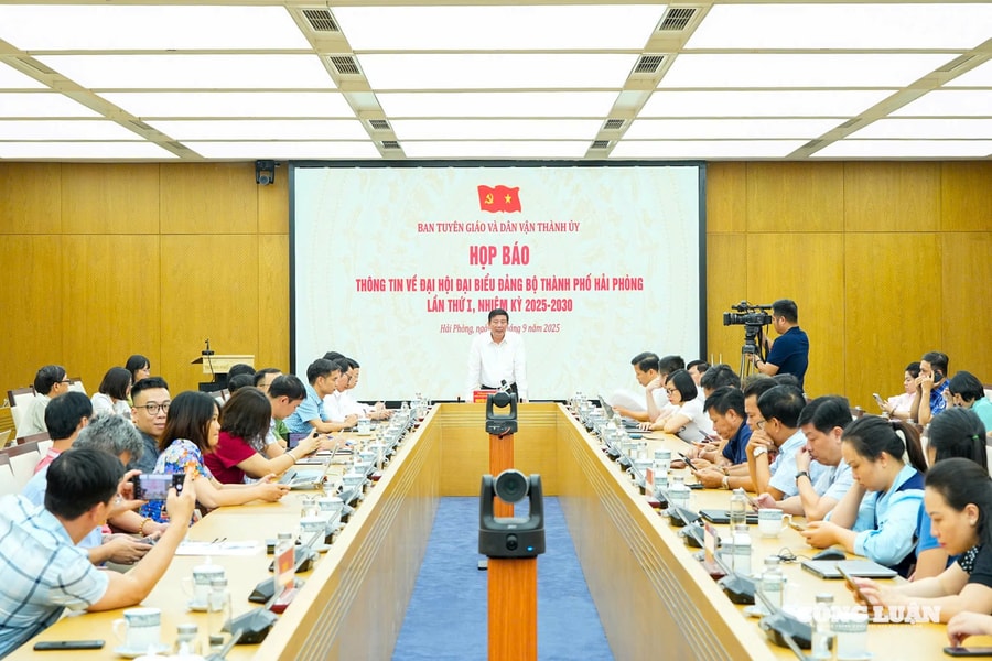 446 đại biểu sẽ dự Đại hội Đảng bộ thành phố Hải Phòng lần thứ I