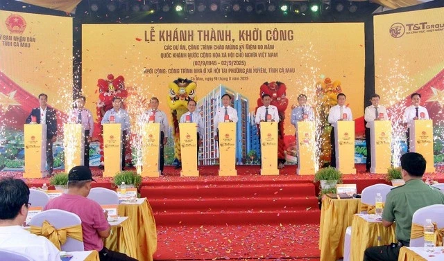 T&T Group khởi công 1.200 căn nhà ở xã hội tại Cà Mau