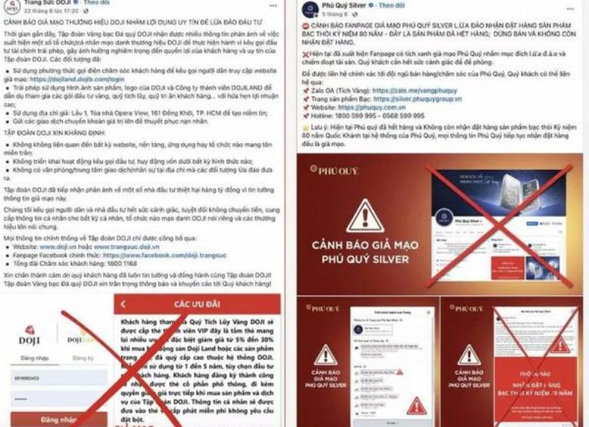 Cảnh báo: Bùng phát lừa đảo bán vàng trên mạng, nhiều người sập bẫy mất hàng trăm triệu đồng