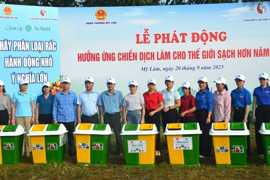 Tuyên Quang phát động Chiến dịch “Làm cho thế giới sạch hơn” năm 2025