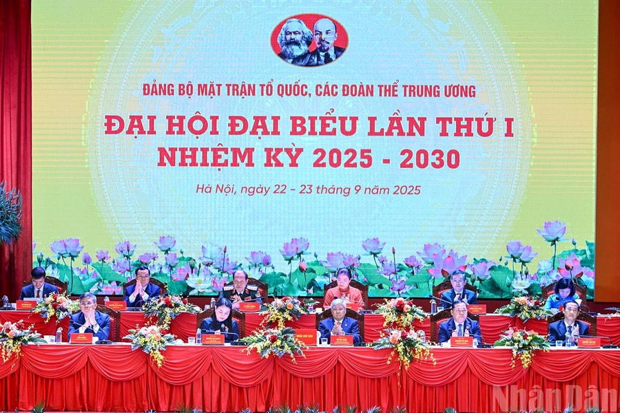 Đại hội đại biểu Đảng bộ MTTQ, các đoàn thể Trung ương lần thứ I, nhiệm kỳ 2025-2030: Phát huy sức mạnh đại đoàn kết, khẳng định vai trò nòng cốt chính trị