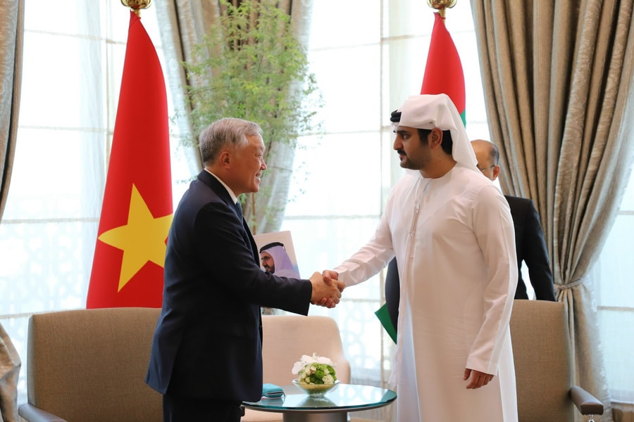UAE đồng hành cùng Việt Nam trong thu hút vốn, công cụ pháp lý, nhân sự cho Trung tâm tài chính quốc tế